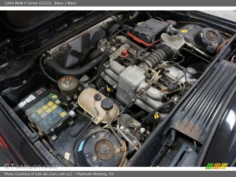 1984 6 Series 633CSi Engine - 3.2 Liter SOHC 12-Valve Inline 6 Cylinder