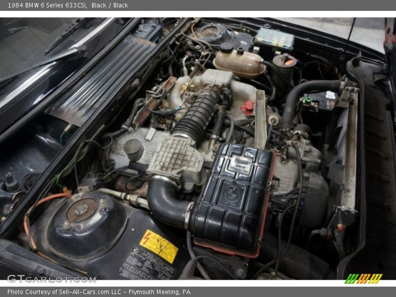  1984 6 Series 633CSi Engine - 3.2 Liter SOHC 12-Valve Inline 6 Cylinder