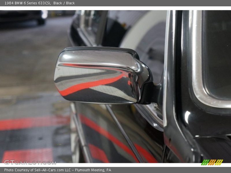 Black / Black 1984 BMW 6 Series 633CSi