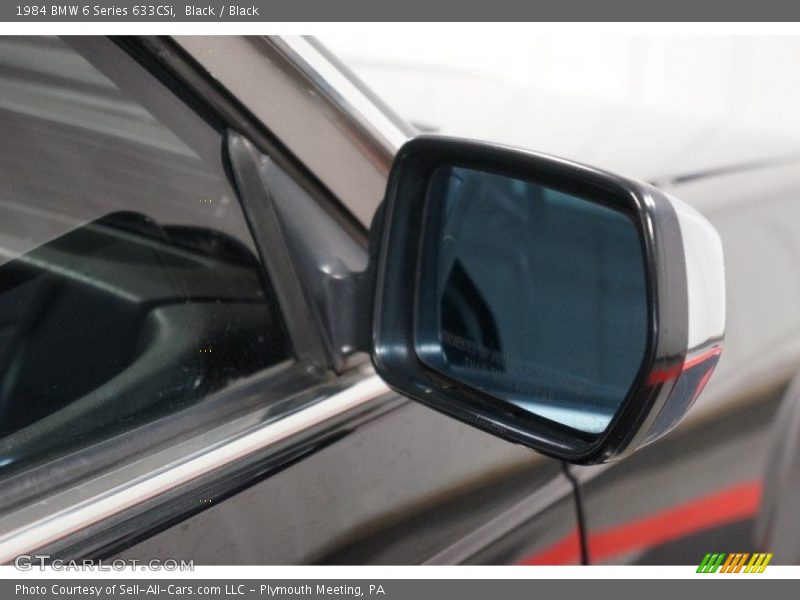 Black / Black 1984 BMW 6 Series 633CSi
