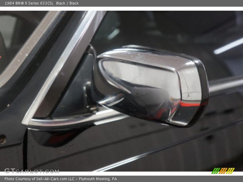 Black / Black 1984 BMW 6 Series 633CSi