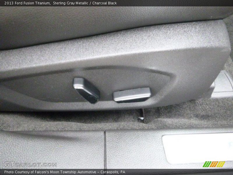 Sterling Gray Metallic / Charcoal Black 2013 Ford Fusion Titanium