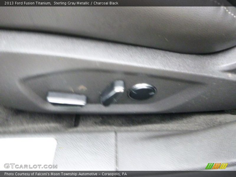 Sterling Gray Metallic / Charcoal Black 2013 Ford Fusion Titanium