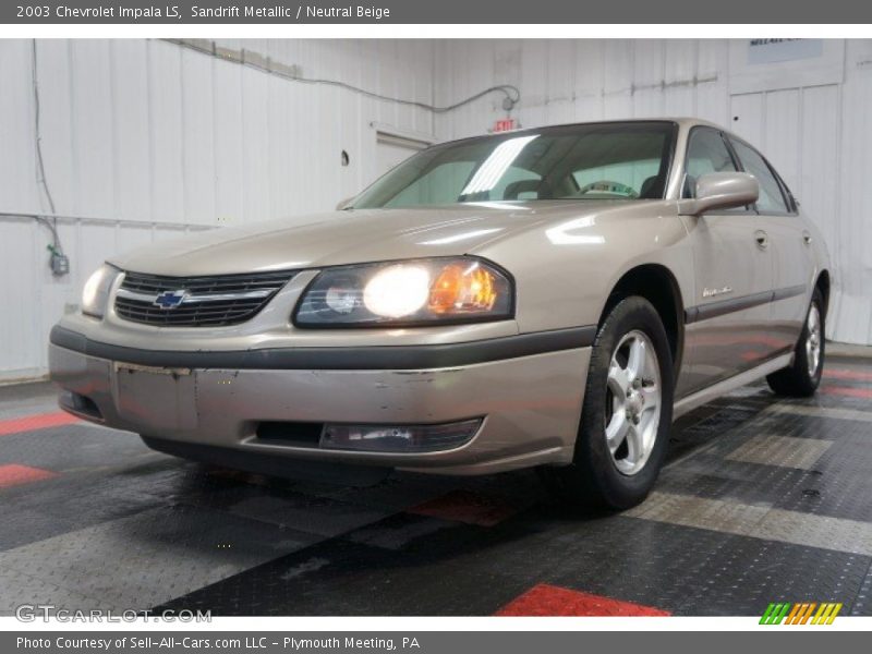 Sandrift Metallic / Neutral Beige 2003 Chevrolet Impala LS