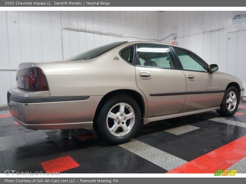 Sandrift Metallic / Neutral Beige 2003 Chevrolet Impala LS