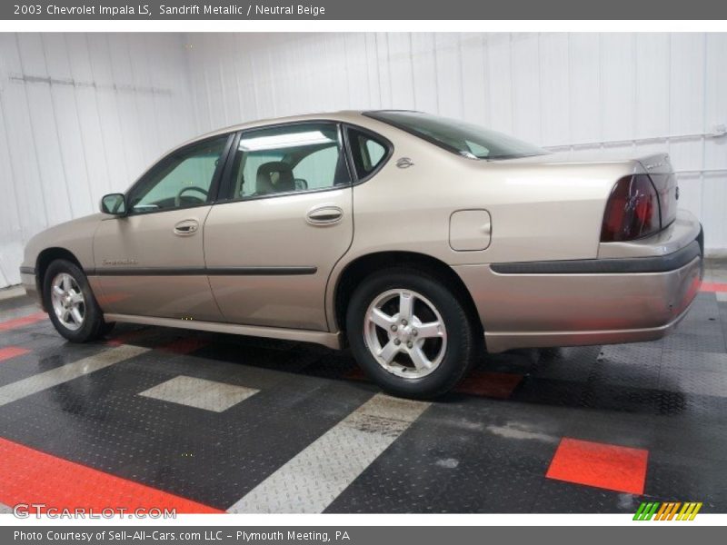 Sandrift Metallic / Neutral Beige 2003 Chevrolet Impala LS