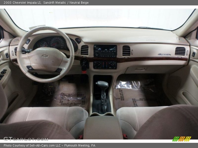 Sandrift Metallic / Neutral Beige 2003 Chevrolet Impala LS