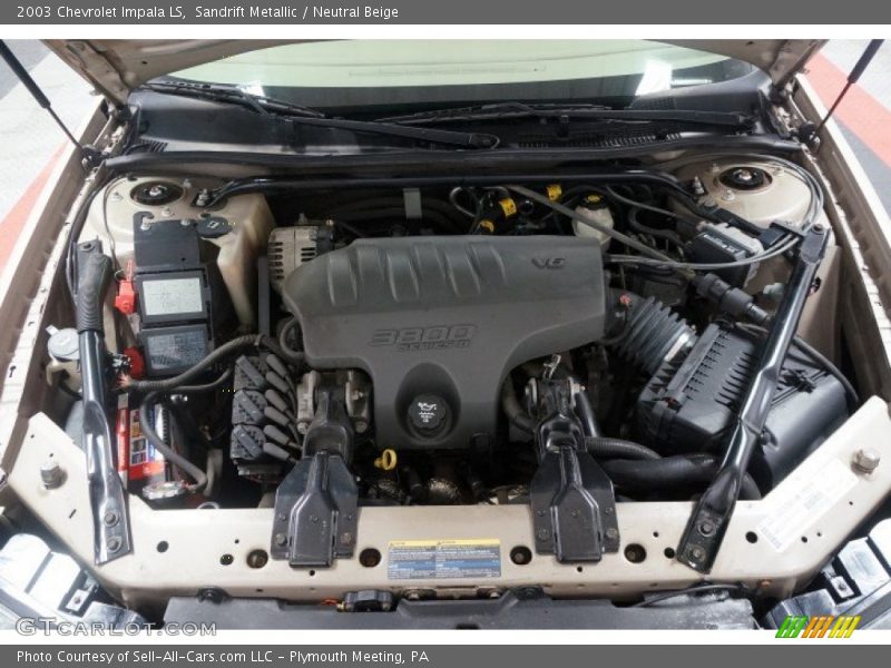 Sandrift Metallic / Neutral Beige 2003 Chevrolet Impala LS