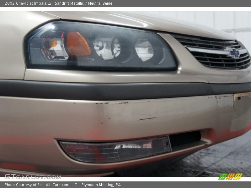 Sandrift Metallic / Neutral Beige 2003 Chevrolet Impala LS