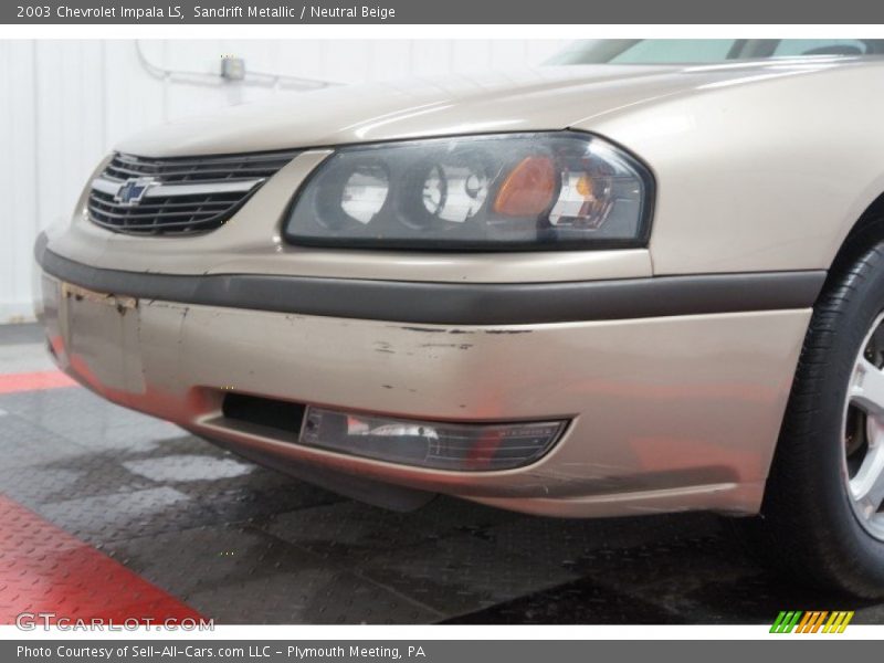 Sandrift Metallic / Neutral Beige 2003 Chevrolet Impala LS