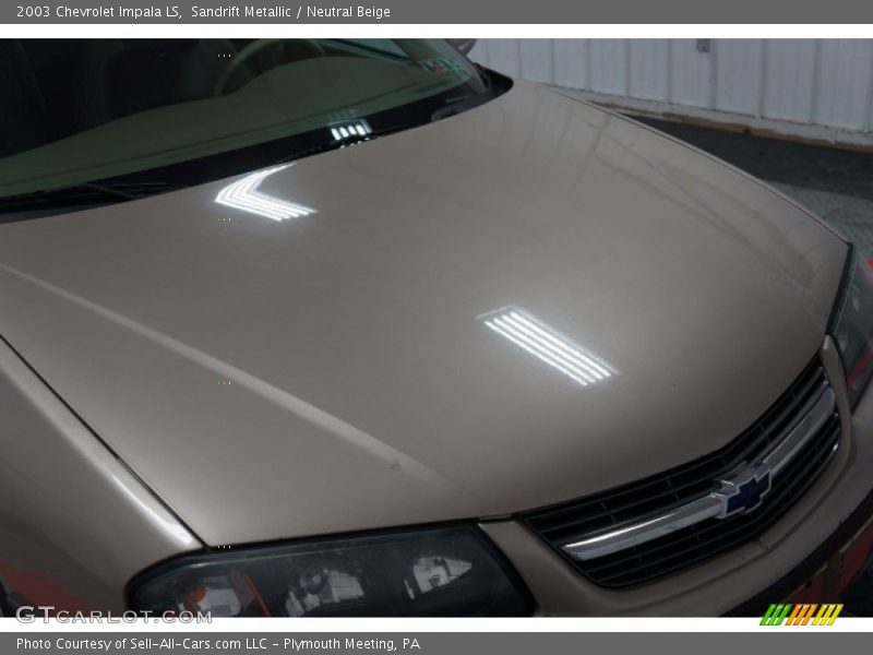 Sandrift Metallic / Neutral Beige 2003 Chevrolet Impala LS