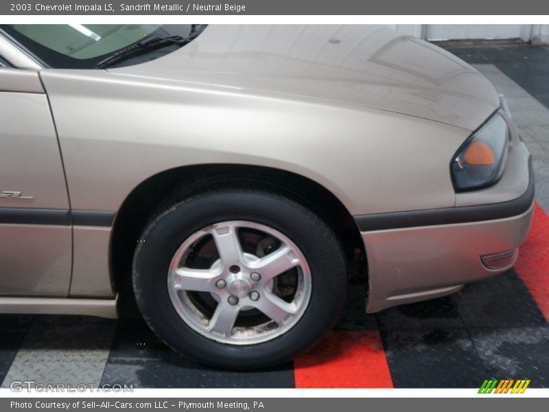 Sandrift Metallic / Neutral Beige 2003 Chevrolet Impala LS