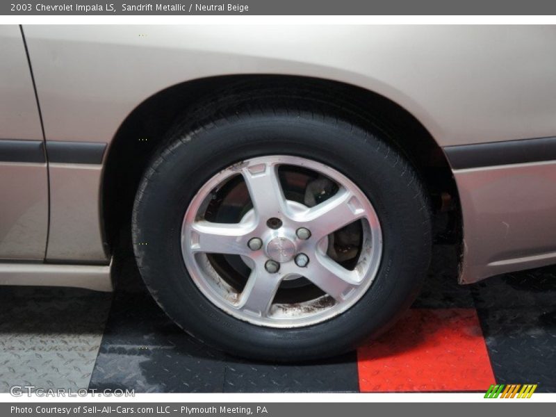 Sandrift Metallic / Neutral Beige 2003 Chevrolet Impala LS