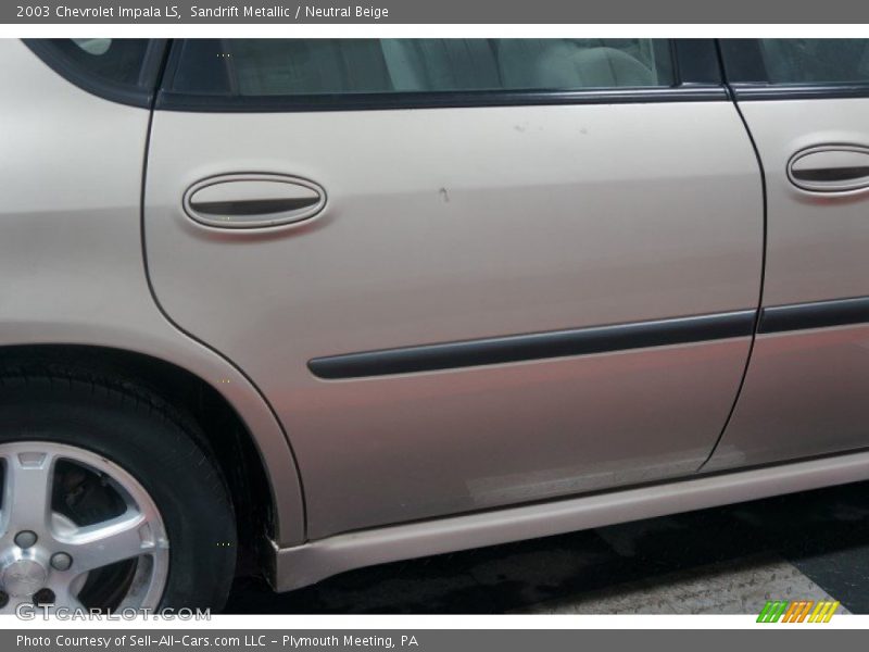 Sandrift Metallic / Neutral Beige 2003 Chevrolet Impala LS