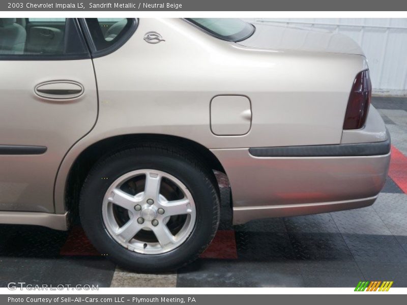 Sandrift Metallic / Neutral Beige 2003 Chevrolet Impala LS