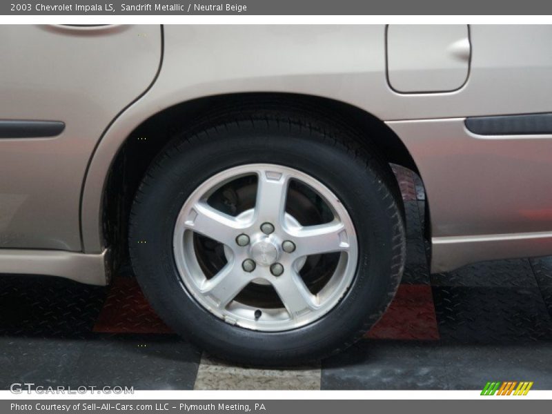 Sandrift Metallic / Neutral Beige 2003 Chevrolet Impala LS