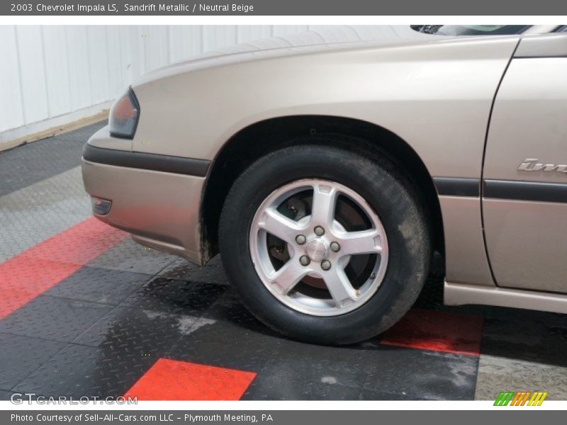 Sandrift Metallic / Neutral Beige 2003 Chevrolet Impala LS