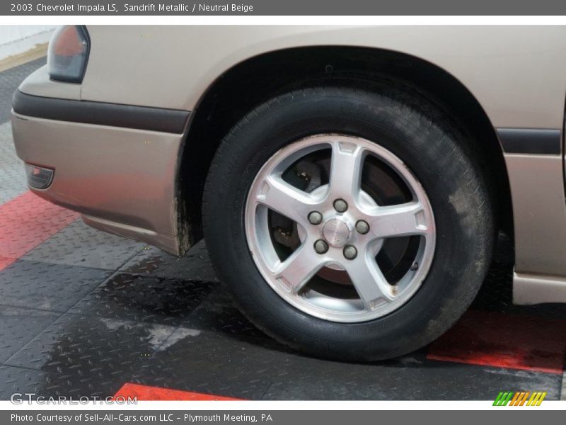 Sandrift Metallic / Neutral Beige 2003 Chevrolet Impala LS