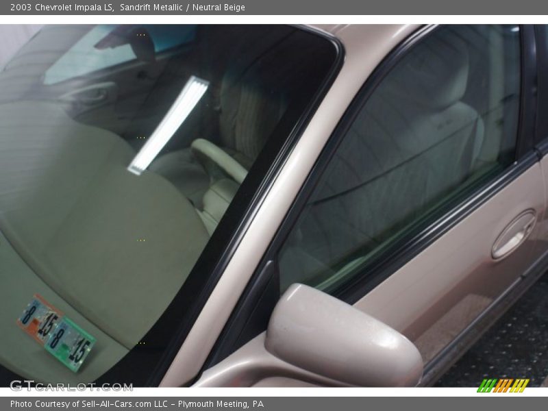 Sandrift Metallic / Neutral Beige 2003 Chevrolet Impala LS