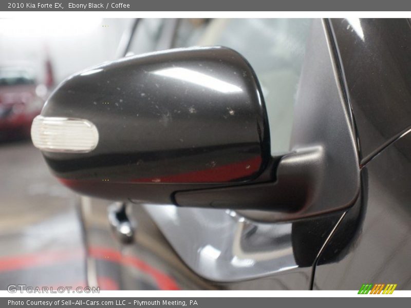 Ebony Black / Coffee 2010 Kia Forte EX