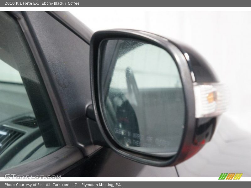 Ebony Black / Coffee 2010 Kia Forte EX