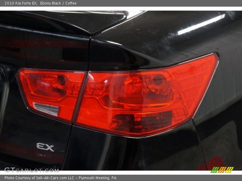 Ebony Black / Coffee 2010 Kia Forte EX