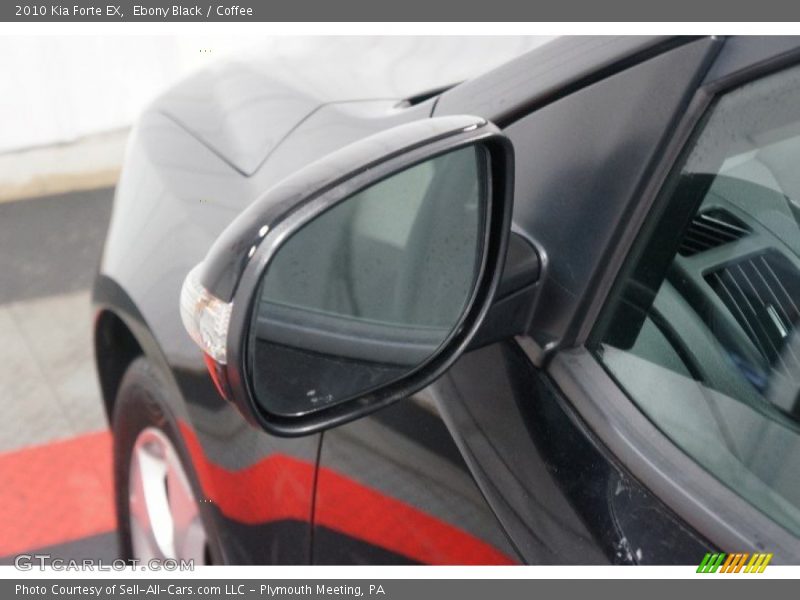 Ebony Black / Coffee 2010 Kia Forte EX
