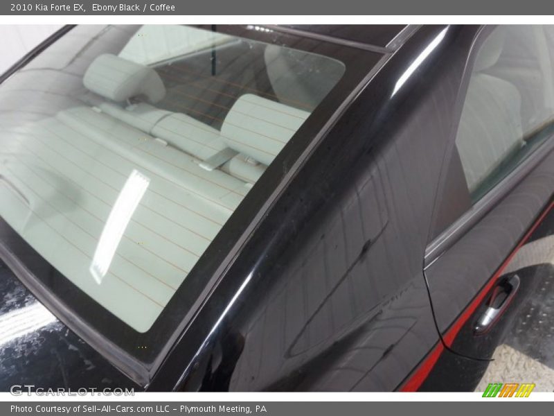 Ebony Black / Coffee 2010 Kia Forte EX