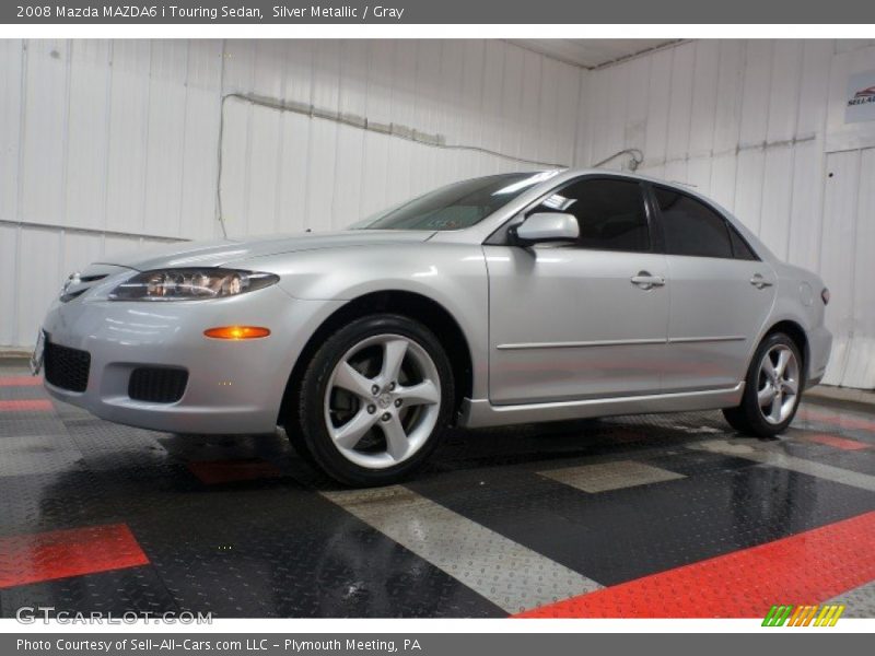 Silver Metallic / Gray 2008 Mazda MAZDA6 i Touring Sedan