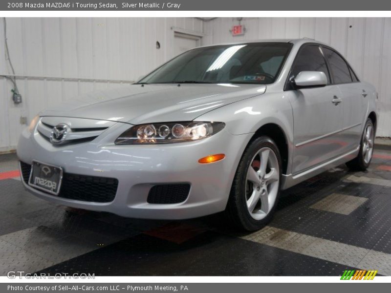Silver Metallic / Gray 2008 Mazda MAZDA6 i Touring Sedan