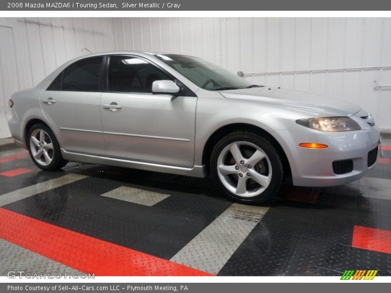 Silver Metallic / Gray 2008 Mazda MAZDA6 i Touring Sedan