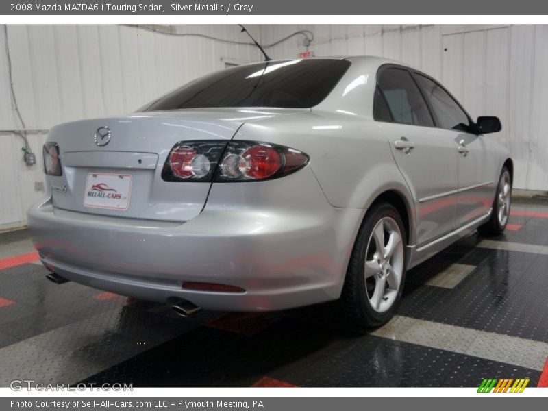 Silver Metallic / Gray 2008 Mazda MAZDA6 i Touring Sedan