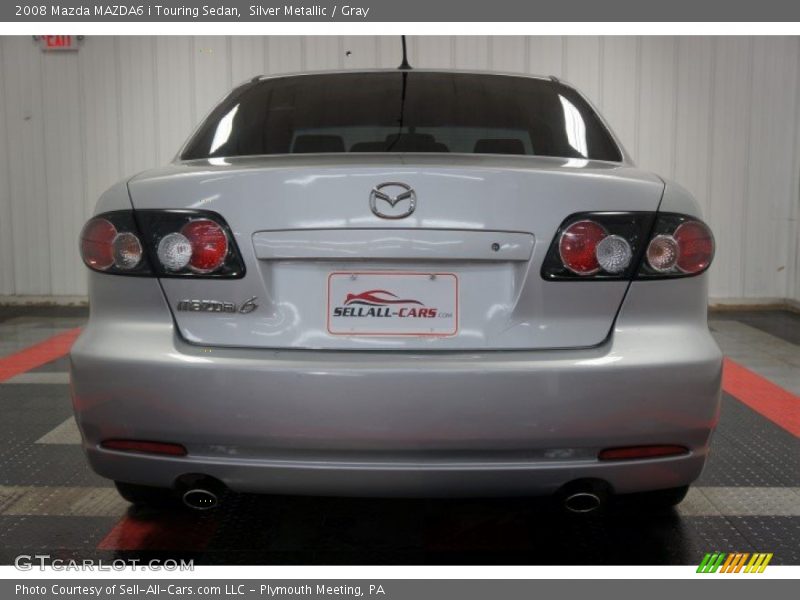 Silver Metallic / Gray 2008 Mazda MAZDA6 i Touring Sedan
