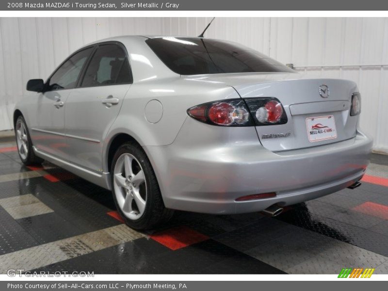 Silver Metallic / Gray 2008 Mazda MAZDA6 i Touring Sedan