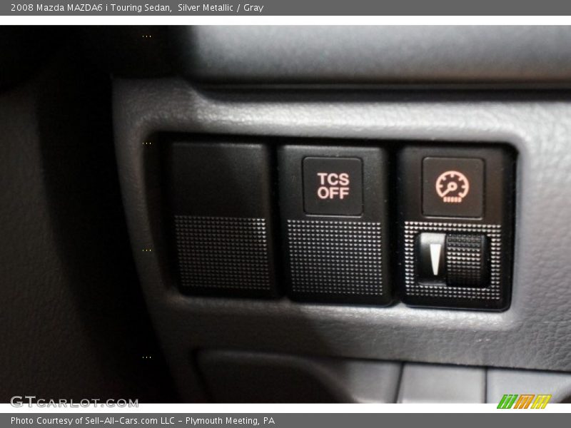 Silver Metallic / Gray 2008 Mazda MAZDA6 i Touring Sedan