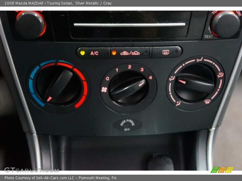 Silver Metallic / Gray 2008 Mazda MAZDA6 i Touring Sedan