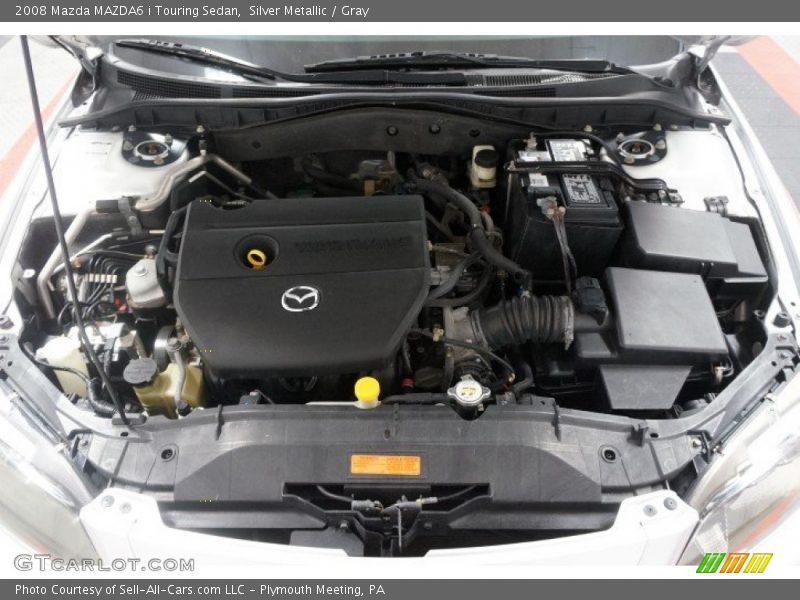 Silver Metallic / Gray 2008 Mazda MAZDA6 i Touring Sedan