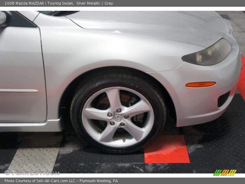 Silver Metallic / Gray 2008 Mazda MAZDA6 i Touring Sedan