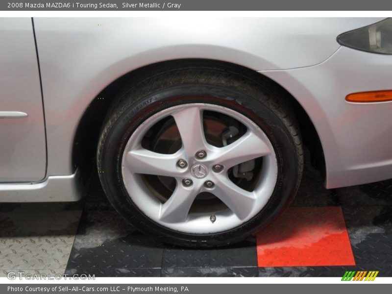Silver Metallic / Gray 2008 Mazda MAZDA6 i Touring Sedan