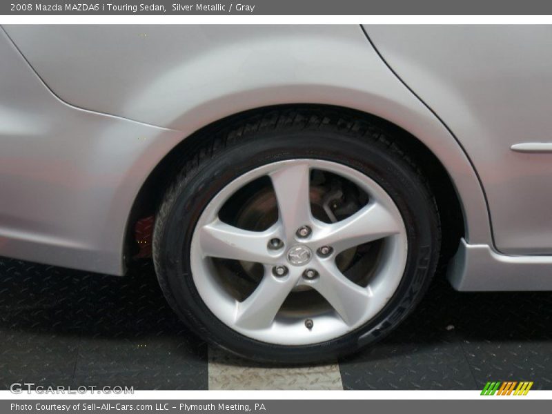Silver Metallic / Gray 2008 Mazda MAZDA6 i Touring Sedan