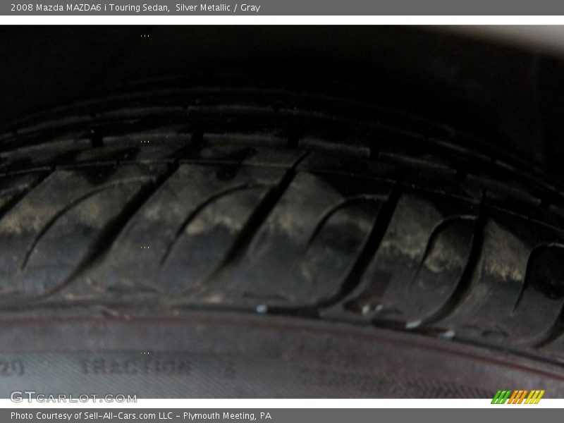 Silver Metallic / Gray 2008 Mazda MAZDA6 i Touring Sedan