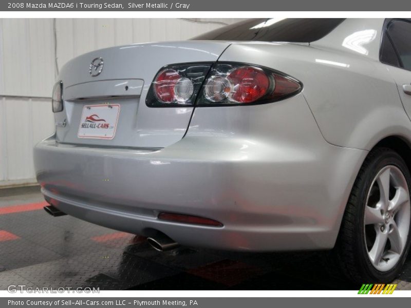 Silver Metallic / Gray 2008 Mazda MAZDA6 i Touring Sedan