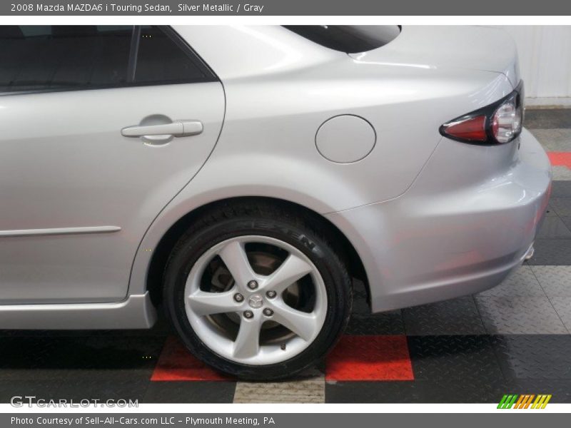 Silver Metallic / Gray 2008 Mazda MAZDA6 i Touring Sedan