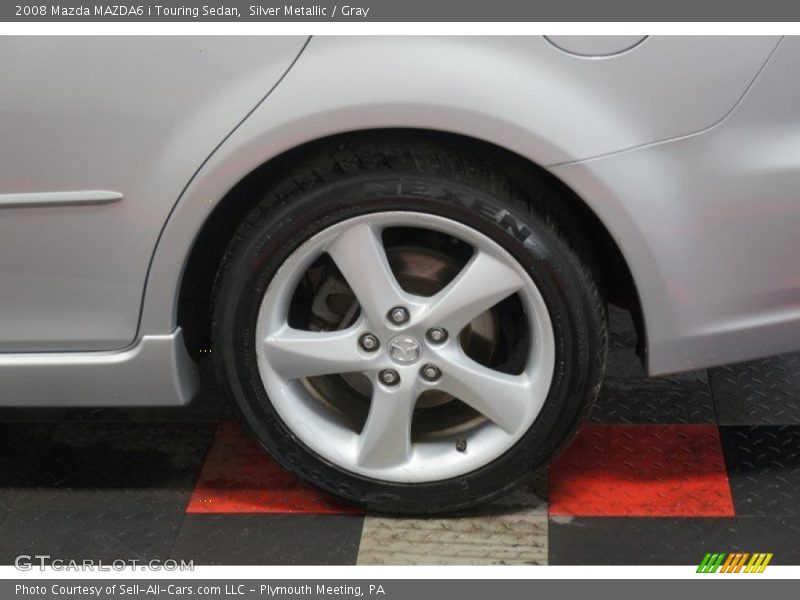 Silver Metallic / Gray 2008 Mazda MAZDA6 i Touring Sedan