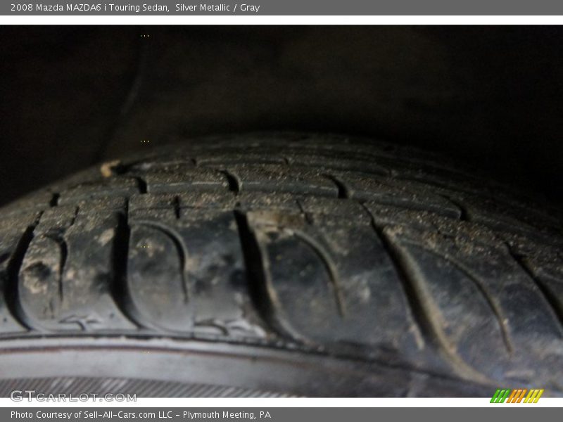Silver Metallic / Gray 2008 Mazda MAZDA6 i Touring Sedan