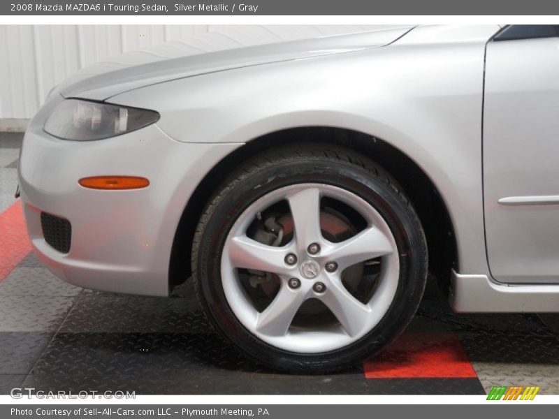 Silver Metallic / Gray 2008 Mazda MAZDA6 i Touring Sedan