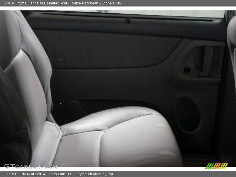 Salsa Red Pearl / Stone Gray 2004 Toyota Sienna XLE Limited AWD