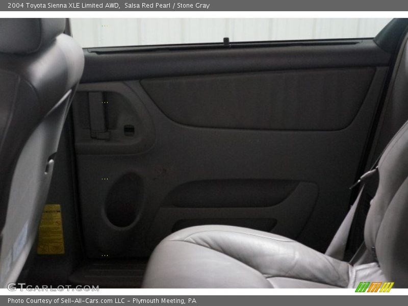 Salsa Red Pearl / Stone Gray 2004 Toyota Sienna XLE Limited AWD