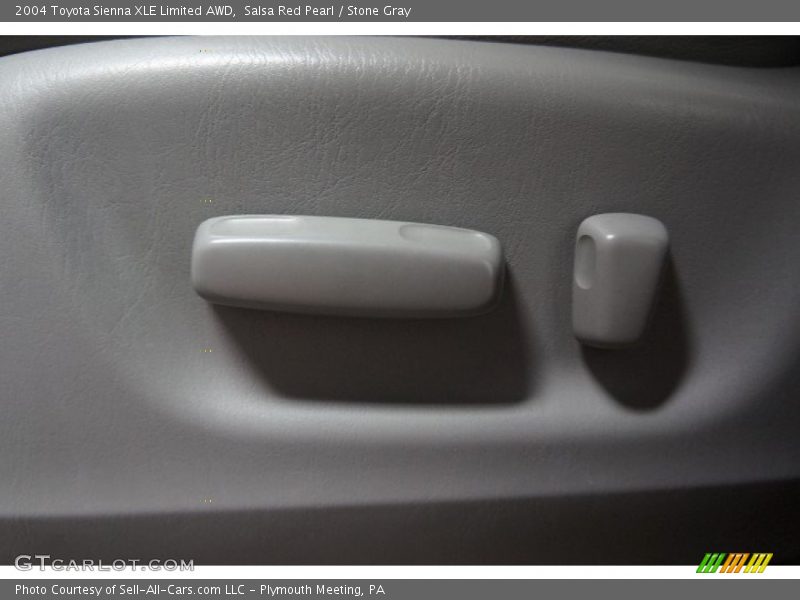 Salsa Red Pearl / Stone Gray 2004 Toyota Sienna XLE Limited AWD