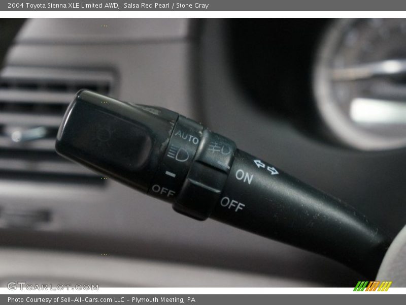 Salsa Red Pearl / Stone Gray 2004 Toyota Sienna XLE Limited AWD